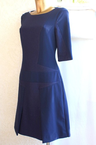 Laurel kleid dunkel blau - kleid, dunkel-blau