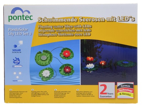 Pontec schwimmende seerosen - schwimmende,