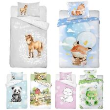 Kinder Bettwäsche 100x135 +Kissenbezug Paw Patrol Tweety Pferd Dino Katze Panda