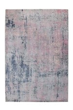Kurzflor Teppich Rosa Vintage