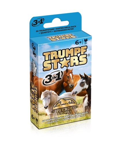 Kartenspiel trumpfstars pferde - trumpfstars,