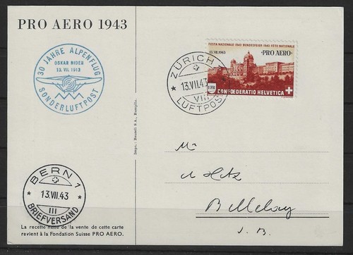 P158 schweiz flugkarte pro - schweiz,