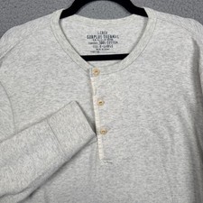 J Crew Shirt Mens XL Ivory