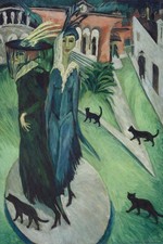 Katzen stil ernst ludwig - katzen,
