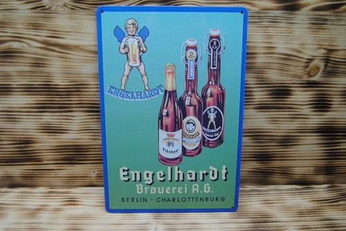 Blechschild engelhardt bier - blechschild,