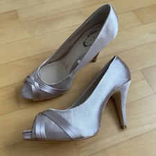 Rosé Satin Schuhe Damen