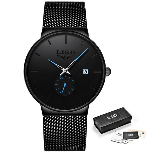 Edelstahl herren armbanduhr - edelstahl,