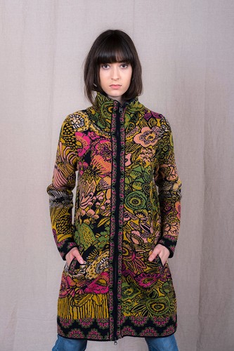 Kooi knit mantel coat - knit,