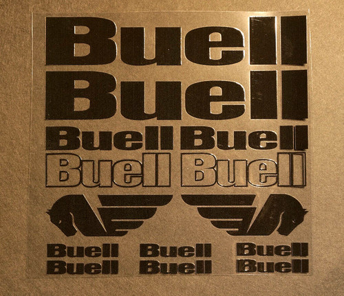 Aufkleber set für buell - aufkleber,
