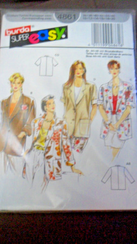Burda super easy jacke - burda,