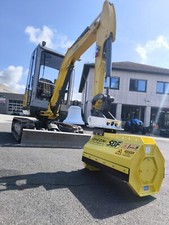 Ghedini DA56 Profi Mulcher für Minibagger Baggermulcher 2,5 – 3,0 Tonnen