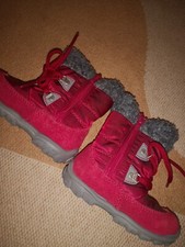 Baby Kleinkind Mädchen Winterstiefel Winterschuhe Gefüttert Gr. 20 Deltex