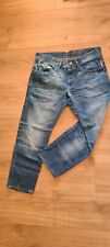 edc Herren Jeans Straight Fit Eagle, W34 L30, Farbe: blau, Zustand: sehr gut