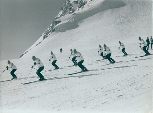 Foto wintersport skifahrer - foto,