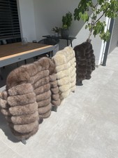 Echtpelz Fuchspelz Weste