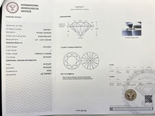 IGI Zertifizierter Diamant