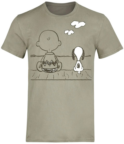 Peanuts shirt herren charlie - peanuts, t-shirt