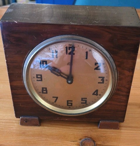 Haller holz kaminuhr - holz,