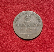 PREUSSEN: 2 Pfennig 1837 A /