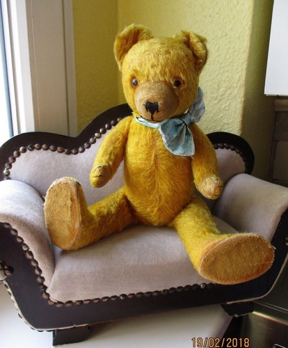 Wunderschöner antiker teddy - wunderschöner,