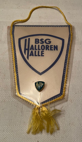 Ddr wimpel bsg halloren - ddr, mit