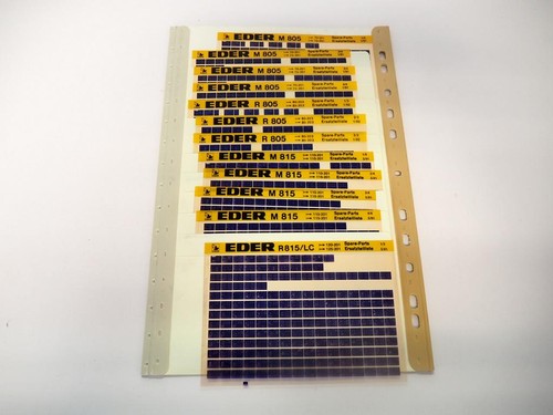 Eder 805 805b - r, 815
