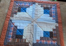 Weiche Baby Patchworkdecke