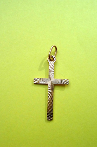 Neuer goldener anhänger kreuz - neuer,