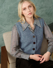 Brora Alpaka Mix Weste Größe