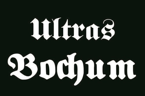 Aufkleber ultras bochum - aufkleber, flagge