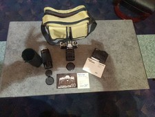 Olympus OM-10 Spiegelreflexkamera – sehr guter Zustand, mit Tasche & Anleitung