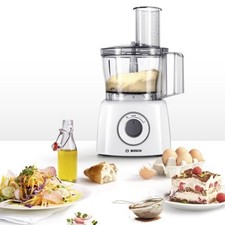 BOSCH MCM3100W Kompaktküchenmaschine Weiß, 2,3 l, 800 Watt
