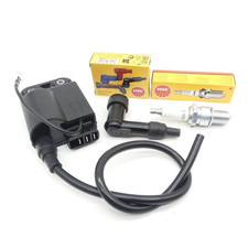 CDI Zündspule, Zündkerze, Zündkerzenstecker Set NGK, für Piaggio NRG Zip TPH