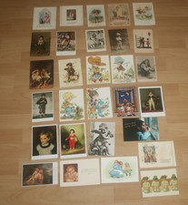 29 Postkarten Kinder Jungen Mädchen Kommunion 15 beschrieben 14 unbeschrieben