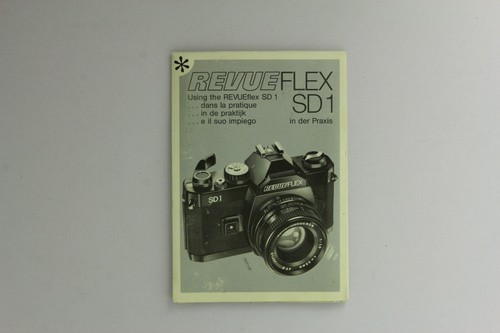 Anleitung manual revueflex sd1 - anleitung,