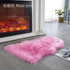 Kunstfell Lammfell Teppich Imitat Schaffell Bettvorleger Warm Auflage AntiRutsch