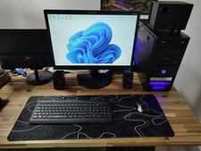 PC Komplettsystem / Retro PC / Allround PC mit Monitor, Maus, Tastatur, Speaker 