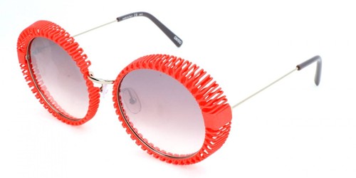 Oxydo 1 coral - coral, emboss