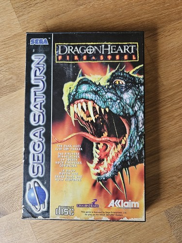 Sega saturn dragon heart - sega,