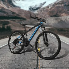 26 Zoll Fahrrad Herrenfahrrad Jungenfahrrad Kinder Rad 21 Gang Schwarz Blau -046