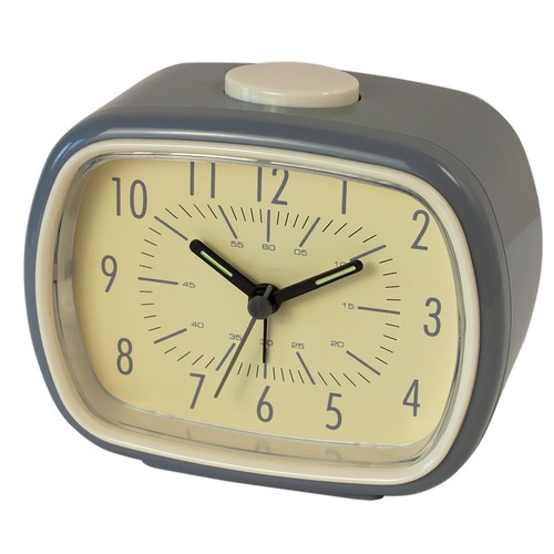 Analoger wecker grau - grau, –