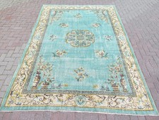 Turquoise Area Rug, Turkish