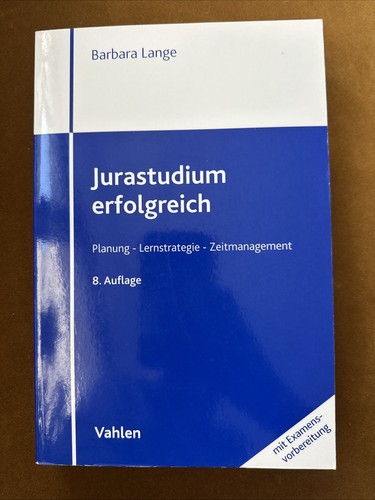 Jurastudium erfolgreich von
