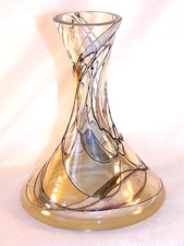 Lucka Vintage Glas-Vase, H
