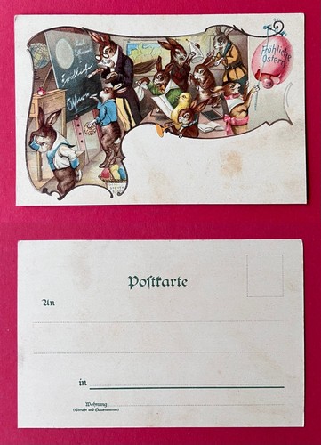 Glückwunsch litho ostern - glückwunsch,