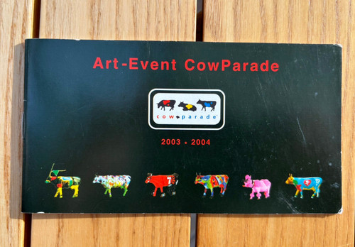 Art event cow - cow, prospekt