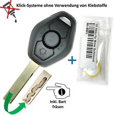 Schlüssel Ersatz Gehäuse Akku für Bmw E83 E46 E52 E53 Repair-Set Bart fräsen ink