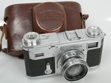 Contax II Nr J71121 m Zeiss Sonnar 2/5cm + Ledert. g. funktionf. Zustd Excellent