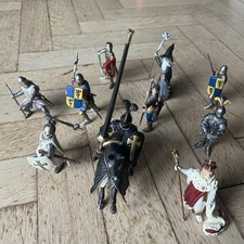 10x Schleich Ritter Figuren (2003) – komplette Sammlung für Sammler 