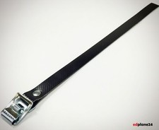 10 x Schnallriemen schwarz mit